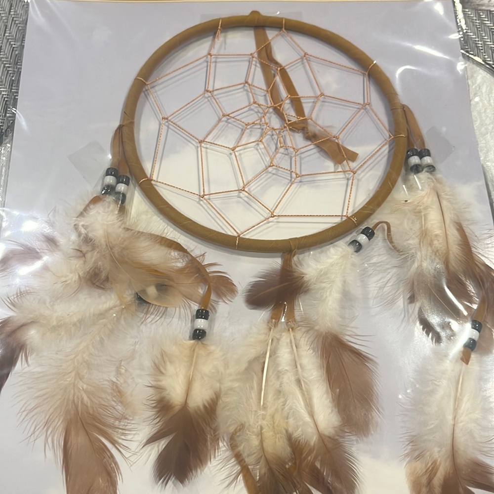 12” Dream Catcher Camel/Brown Color